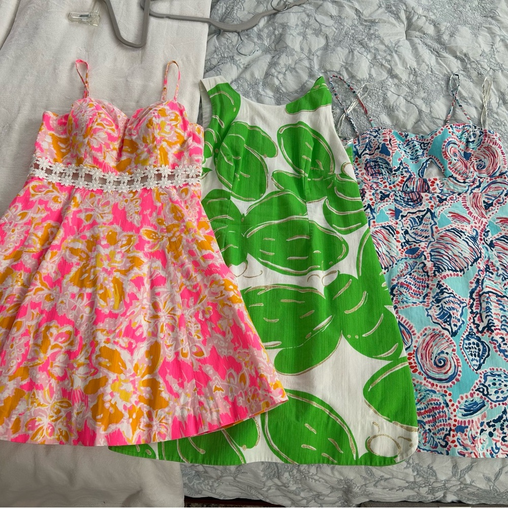 Bundle of 3 Lilly Pulitzer dresses